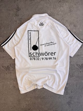 Polo Adidas Y2K DJK Blanco/Negro Retro