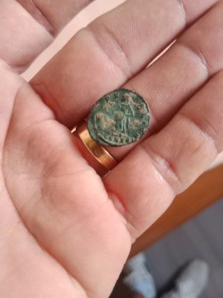 Moneda Romana Antigua elena