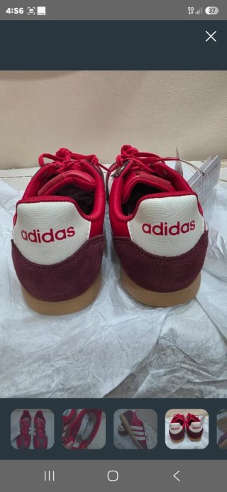 Zapatillas Adidas Rojas y Marrones Nuevas