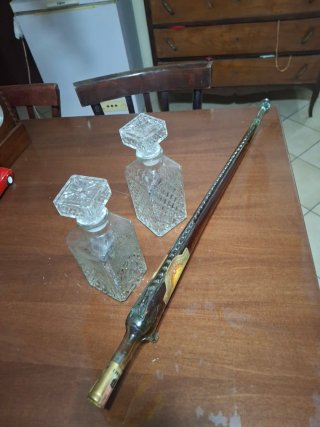 Set 2 Caraffe Vintage Cristallo