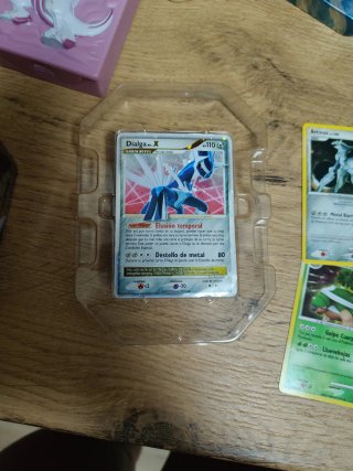 Lote 275 Cartas Pokémon, Caja metálica y cajas DyP