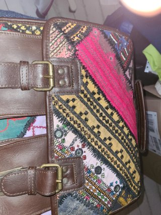 Bolso Bandolera Iba Ban Patchwork