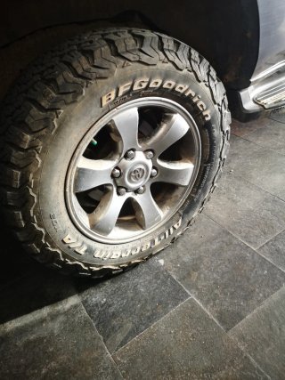 4 Llantas + 4 neumaticos BFGoodrich All-Terrain