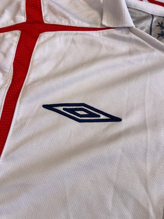 Camiseta Inglaterra Lampard 8 Umbro 2005-2007