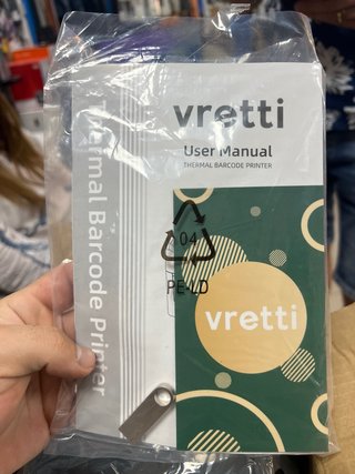 Impresora de Etiquetas vretti 4x6 USB