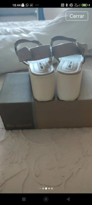 Sandalias Mustang Plata Talla X