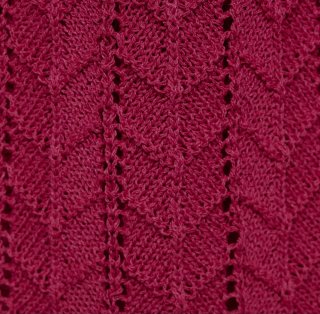 Top de tirantes tejido rosa