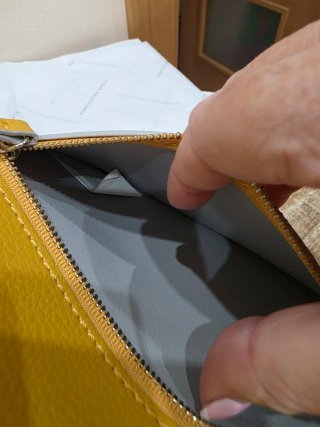 Cartera Monedero Amarillo Purificación García