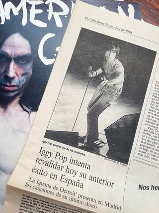 IGGY POP VINILO LP AMERICAN CAESAR 1993 DISCO ROCK