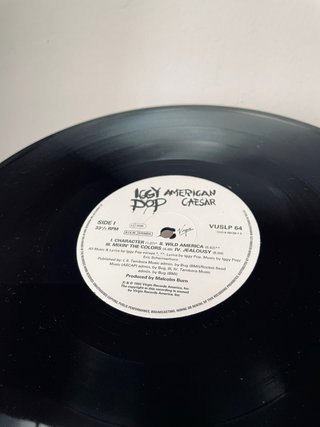 IGGY POP VINILO LP AMERICAN CAESAR 1993 DISCO ROCK