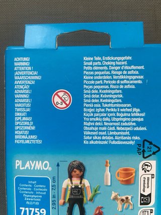 Playmobil Mujer con Cabras 71759