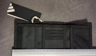 Portafoglio Adidas ragazzo nero