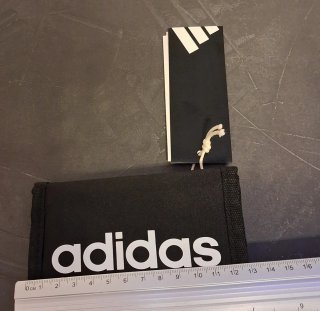 Portafoglio Adidas ragazzo nero