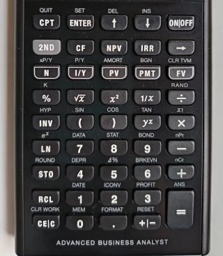 Texas Instruments BA II Plus Professional Calculad