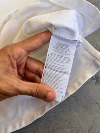 Polo Nike Sport Blanco Vintage 2000s Retro