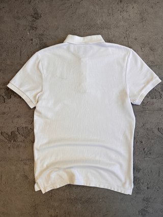 Polo Nike Sport Blanco Vintage 2000s Retro