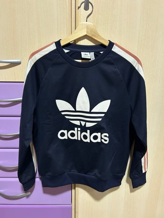 Sudadera Adidas Azul Talla M