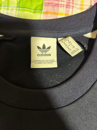 Sudadera Adidas Azul Talla M