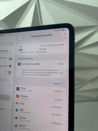 Apple iPad Pro 11 M4 256GB Negro Espacial