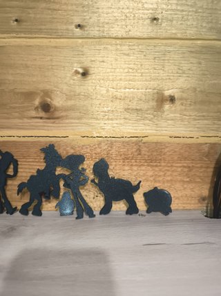 Decoración pared Toy Story 3D