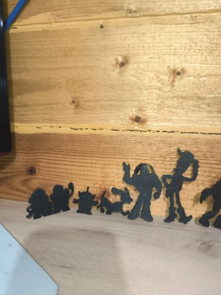 Decoración pared Toy Story 3D