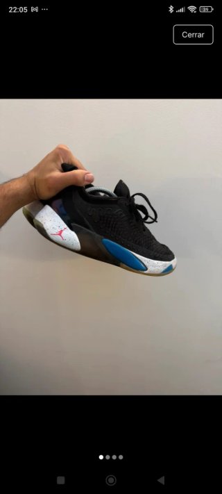 Zapatillas Jordan Luka 1 Negras y Azules