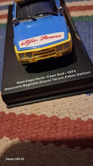 Alfa Romeo Alfetta (1972) Modellino RAID