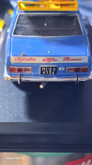 Alfa Romeo Alfetta (1972) Modellino RAID