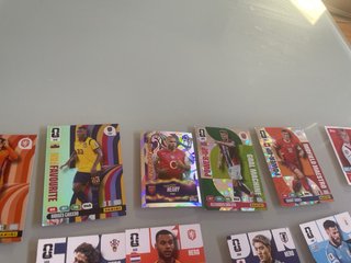 Cartas de fútbol Mundial 2026