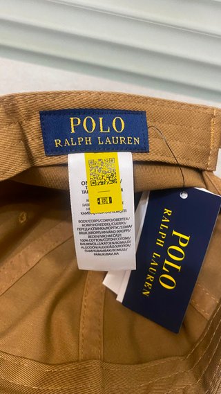 Gorra Ralph Lauren Khaki Naranja