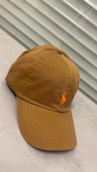Gorra Ralph Lauren Khaki Naranja