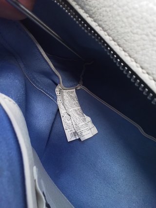 Bolso Bimba y Lola Piel Trapecio Blanco