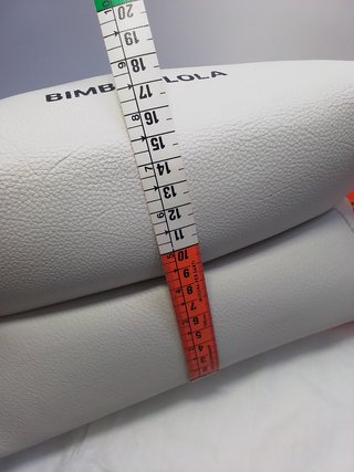 Bolso Bimba y Lola Piel Trapecio Blanco