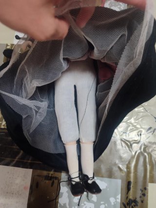 Muñeca Porcelana Victoriana