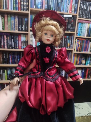 Muñeca Porcelana Victoriana