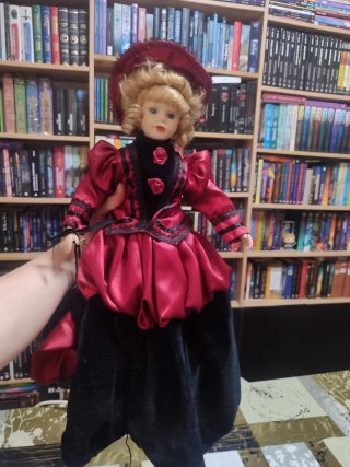 Muñeca Porcelana Victoriana