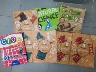 Lote de libros 3 primaria Anaya