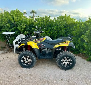 Quad Linhai 510S Amarillo Todoterreno 4x4