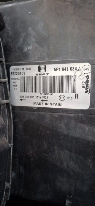 Faros Seat Altea XL 2009