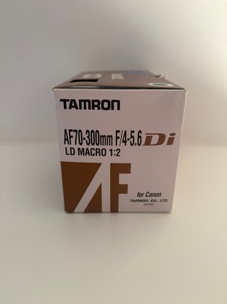 Objetivo Tamron AF 70-300mm F/4-5.6 DiLD Macro 1:2