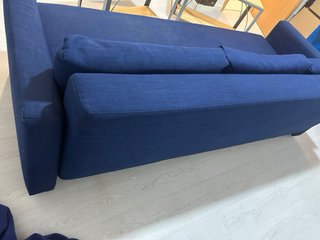 Sofá cama azul