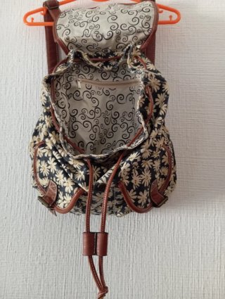 Mochila Bonita Flores Margaritas