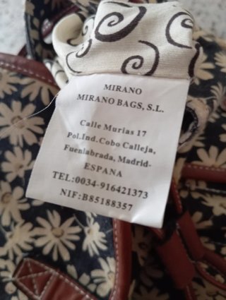 Mochila Bonita Flores Margaritas