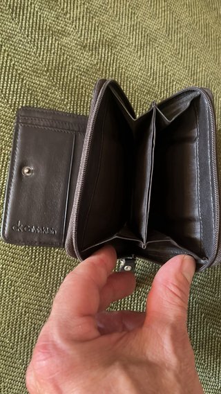 Cartera Calvin Klein Marrón Monogram