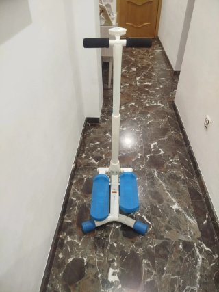 Mini Stepper Azul y Blanco