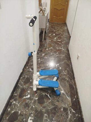 Mini Stepper Azul y Blanco