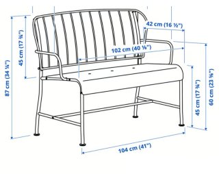 BANCO TERRAZA IKEA LACKO
