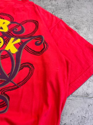 Vintage T-shirt Heavy Weight Red Big Logo Back 90'
