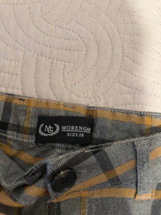Pantalones de cuadros Morengar sin estrenar