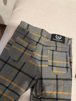 Pantalones de cuadros Morengar sin estrenar
